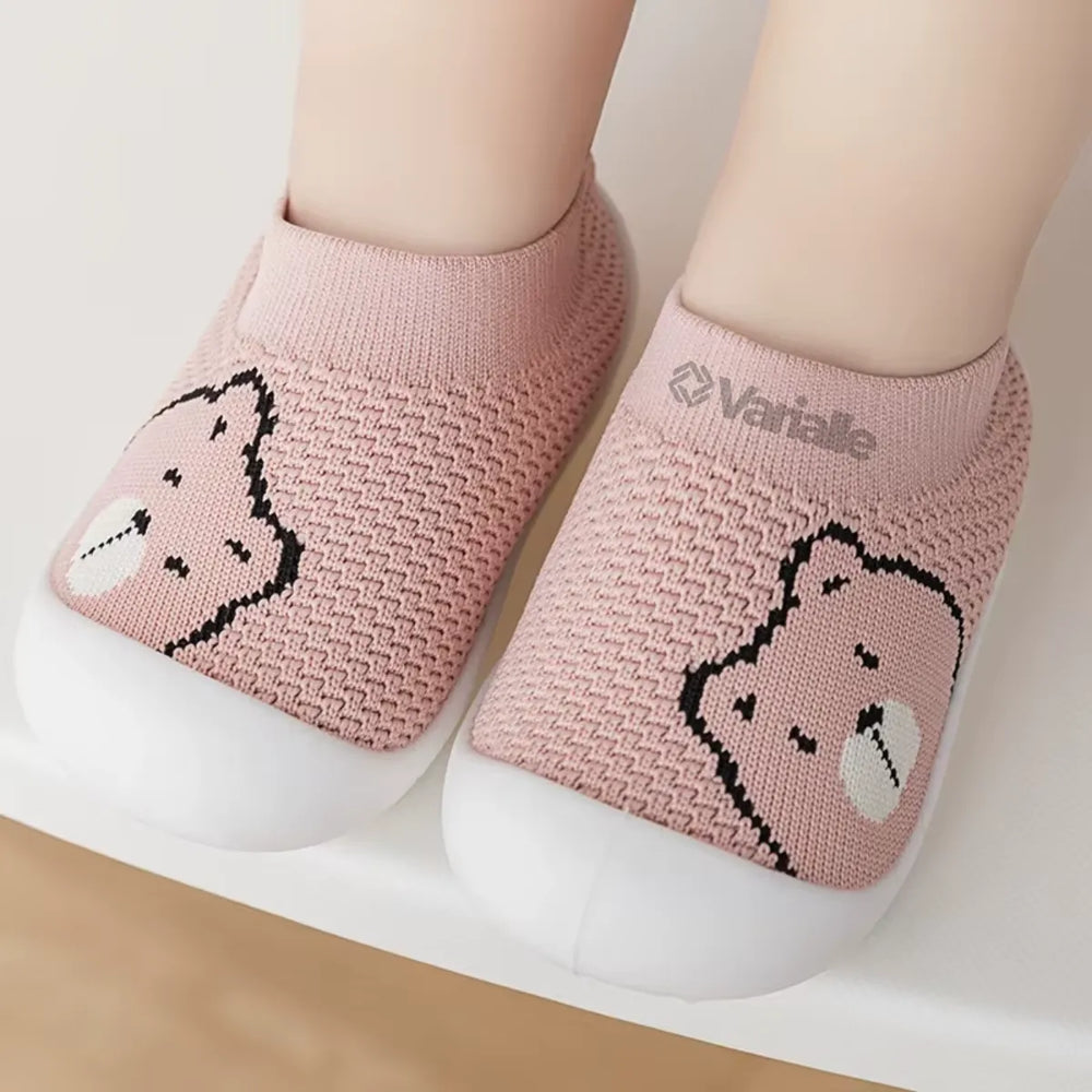 Tênis Infantil Respirável Antiderrapante KickBaby Ursinho - Varialle