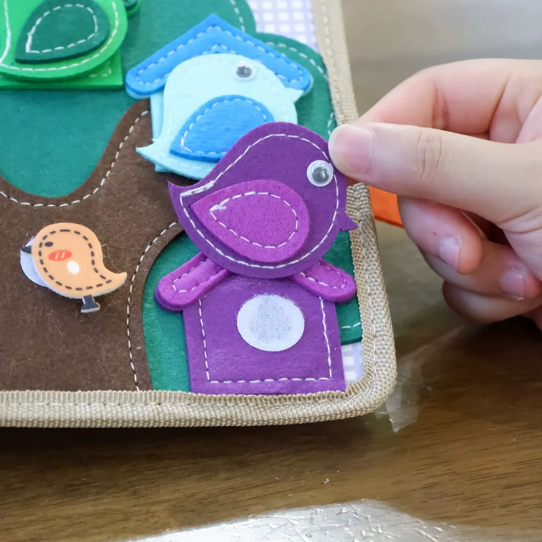 Livro Sensorial Montessori para Crianças BabySenses Varialle