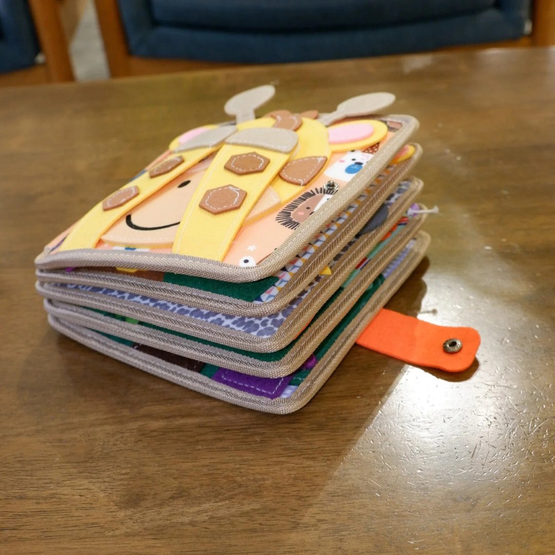 Livro Sensorial Montessori para Crianças BabySenses Varialle