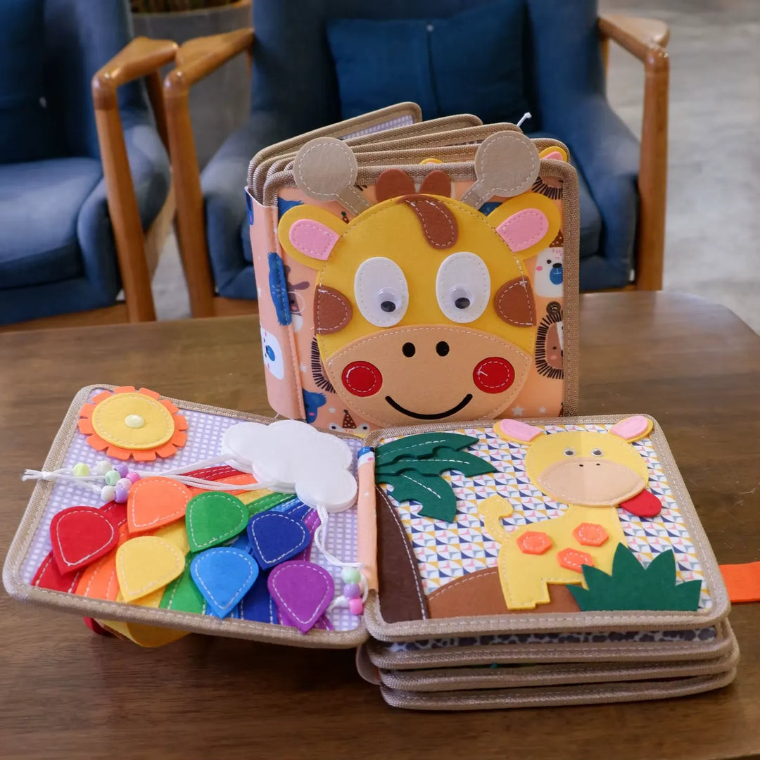 Livro Sensorial Montessori para Crianças BabySenses Varialle