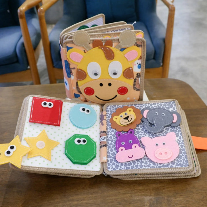 Livro Sensorial Montessori para Crianças BabySenses Varialle