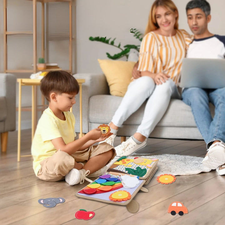 Livro Sensorial Montessori para Crianças BabySenses Varialle