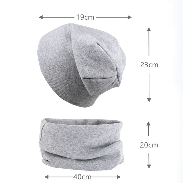 Touca Infantil Estilo Gorro com Gola de Pescoço (Unissex) Varialle