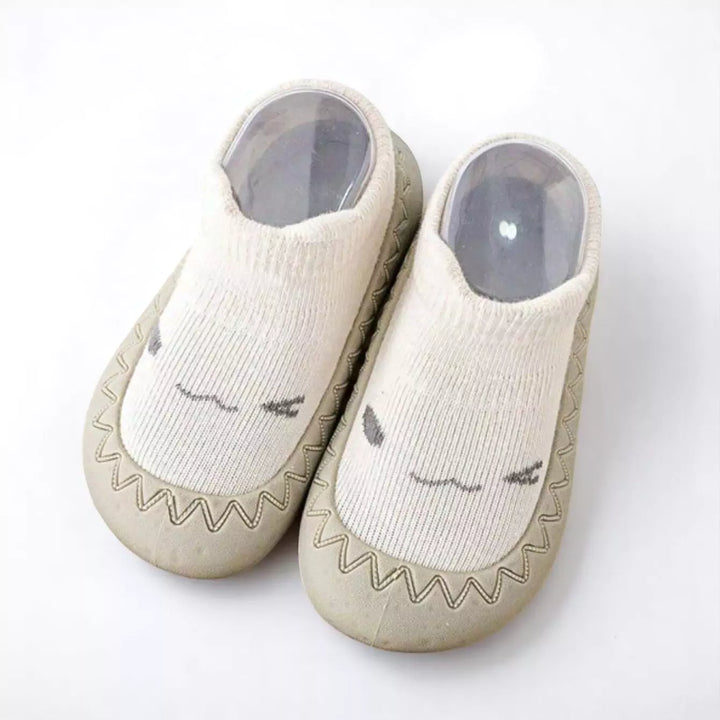 Meia com Sola Antiderrapante para Bebê – Primeiros Passos 0 a 2 Anos