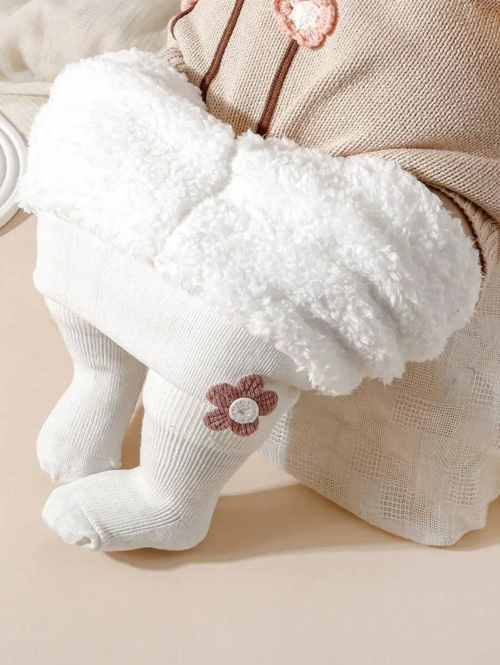 Meia Calça Infantil Peluciada e Térmica 0 a 3 Anos Varialle