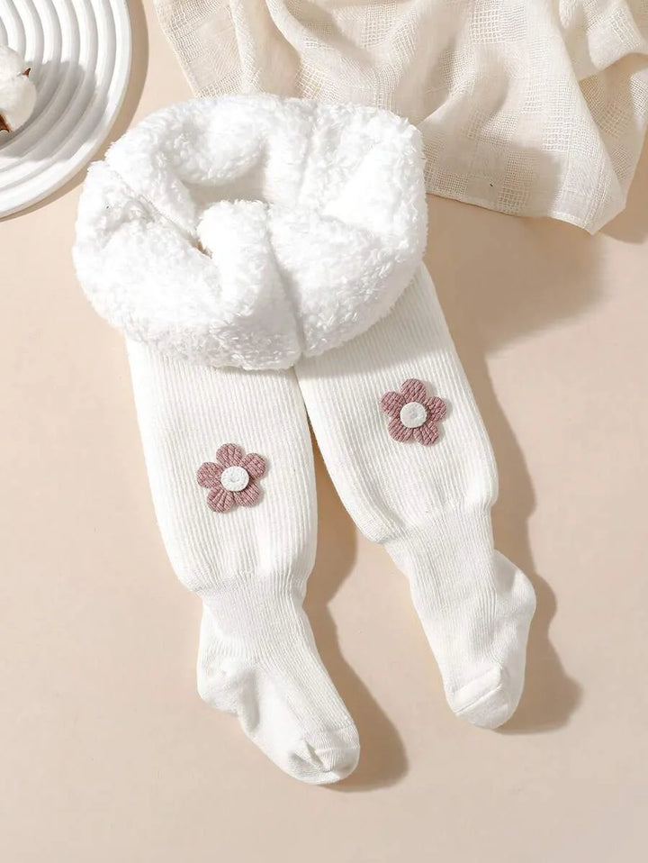 Meia Calça Infantil Peluciada e Térmica 0 a 3 Anos Varialle