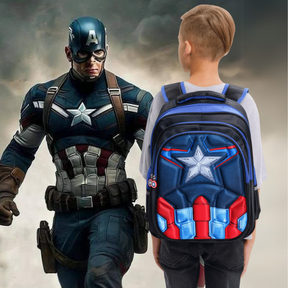 Mochila Infantil 3D à Prova d'Água Capitão América, Varialle