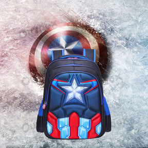 Mochila Infantil 3D à Prova d'Água Capitão América, Varialle