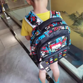 Mochila Infantil Marvel Super Heróis