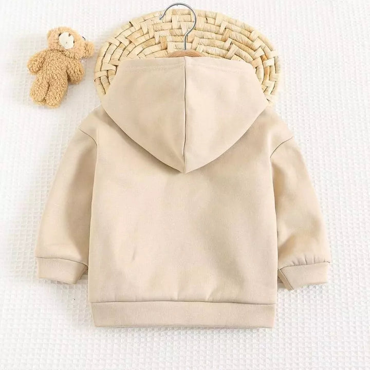 Moletom Bebê Menino Ursinho Texturizado com Capuz 6 Meses a 3 Anos Varialle