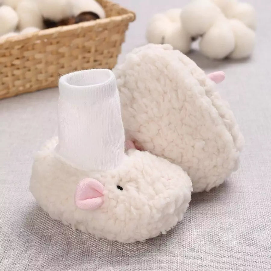 Pantufa para Bebê Ovelhinha