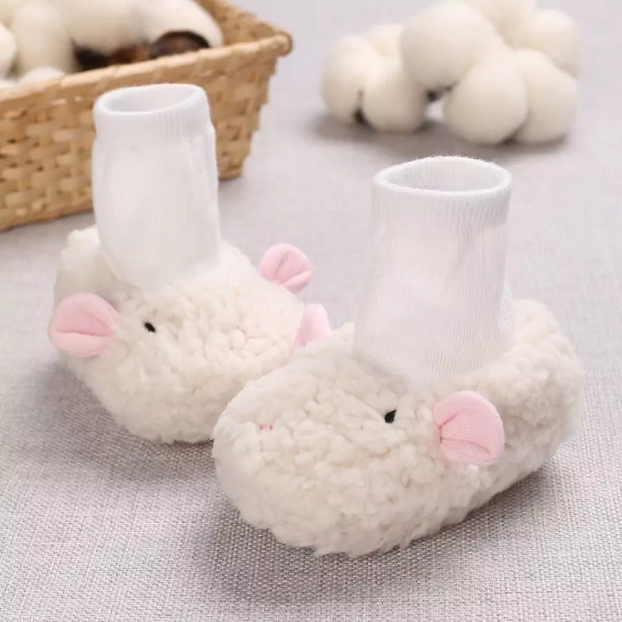 Pantufa para Bebê Ovelhinha