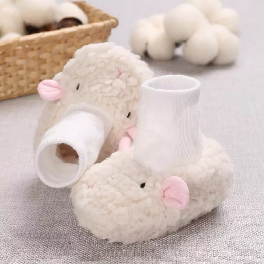 Pantufa para Bebê Ovelhinha
