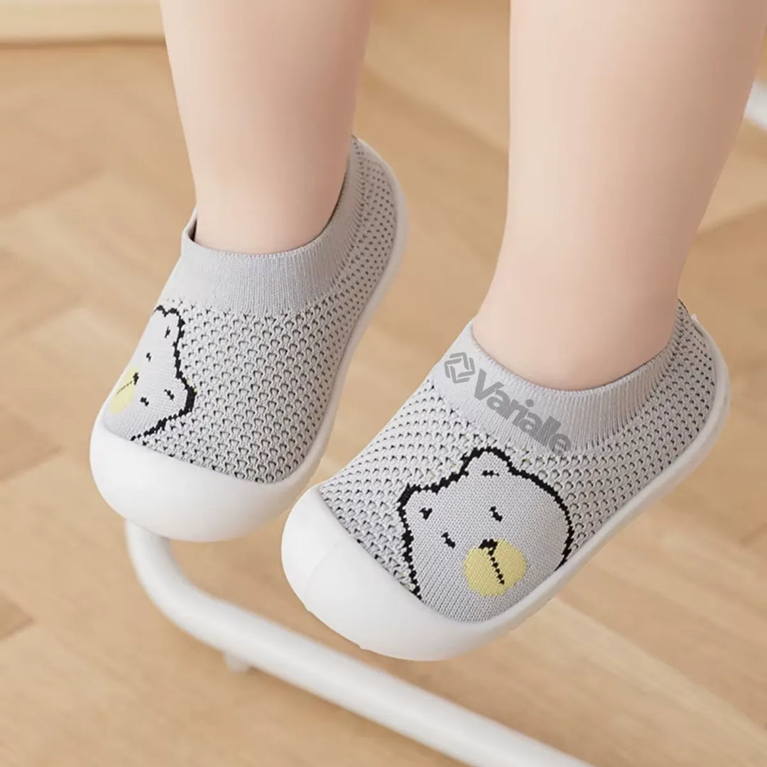Tênis Infantil Respirável Antiderrapante KickBaby Ursinho - Varialle