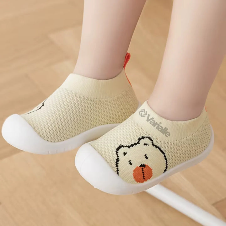Tênis Infantil Respirável Antiderrapante KickBaby Ursinho - Varialle