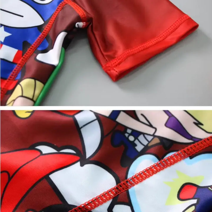 Roupa de Banho Infantil Meninos Super Heróis 2 a 7 Anos, Varialle