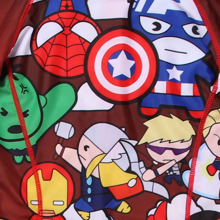 Roupa de Banho Infantil Meninos Super Herois 2 a 7 Anos Varialle