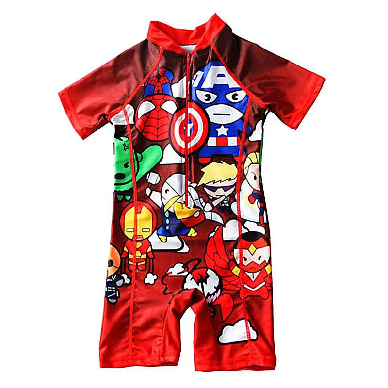 Roupa de Banho Infantil Meninos Super Herois 2 a 7 Anos Varialle