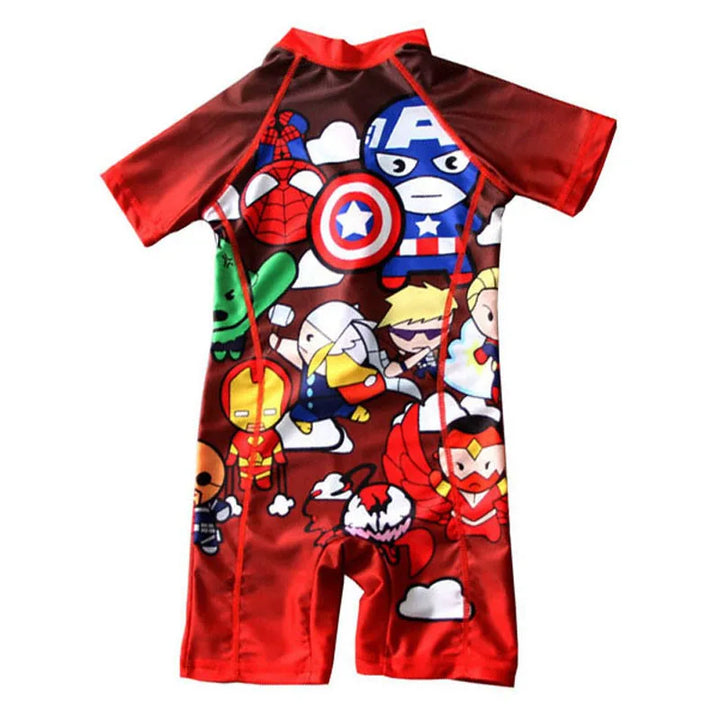 Roupa de Banho Infantil Meninos Super Herois 2 a 7 Anos Varialle