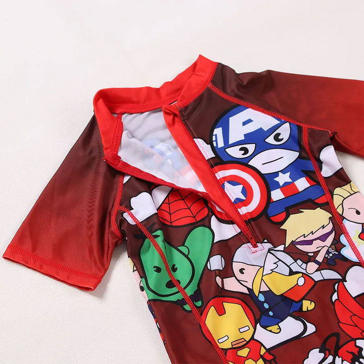 Roupa de Banho Infantil Meninos Super Herois 2 a 7 Anos Varialle