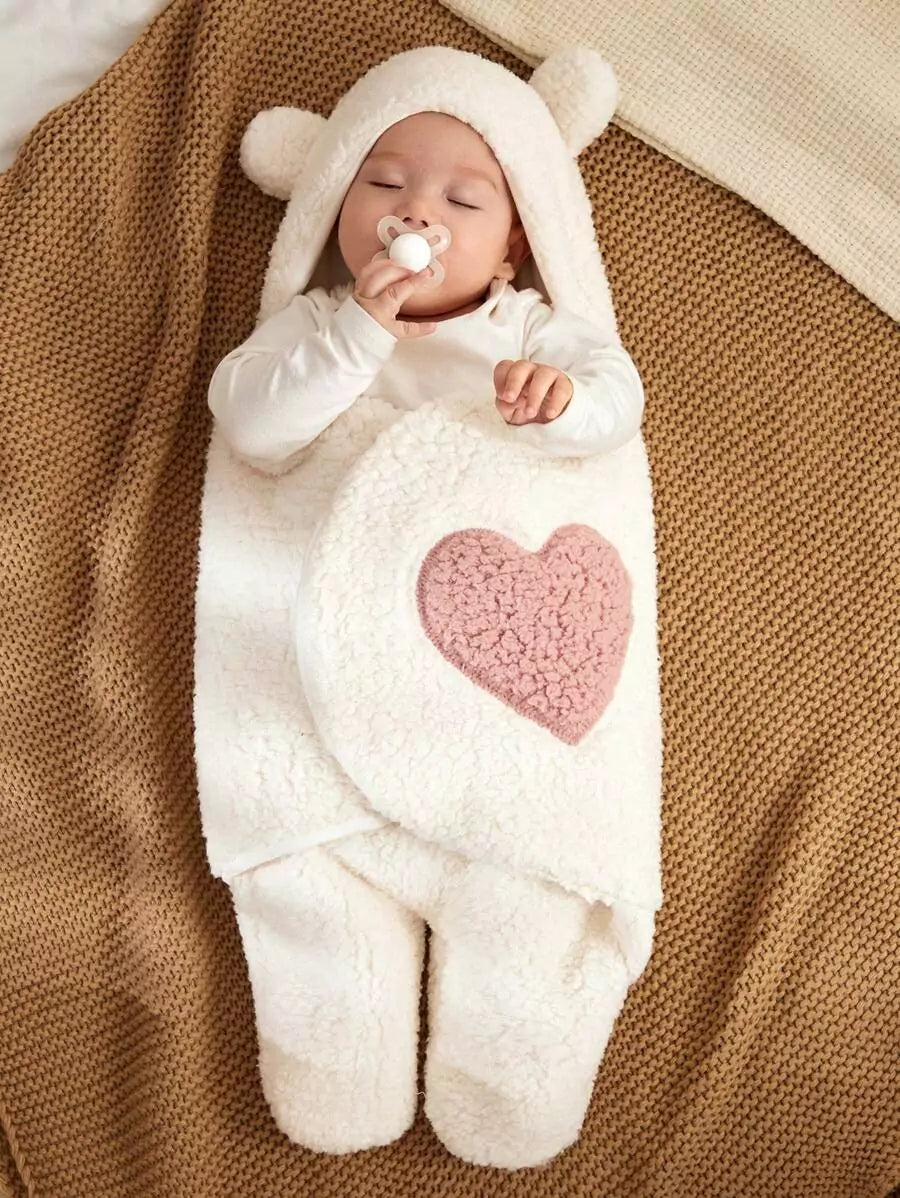 Saco de Dormir Aconchegante para Bebês Coração Varialle