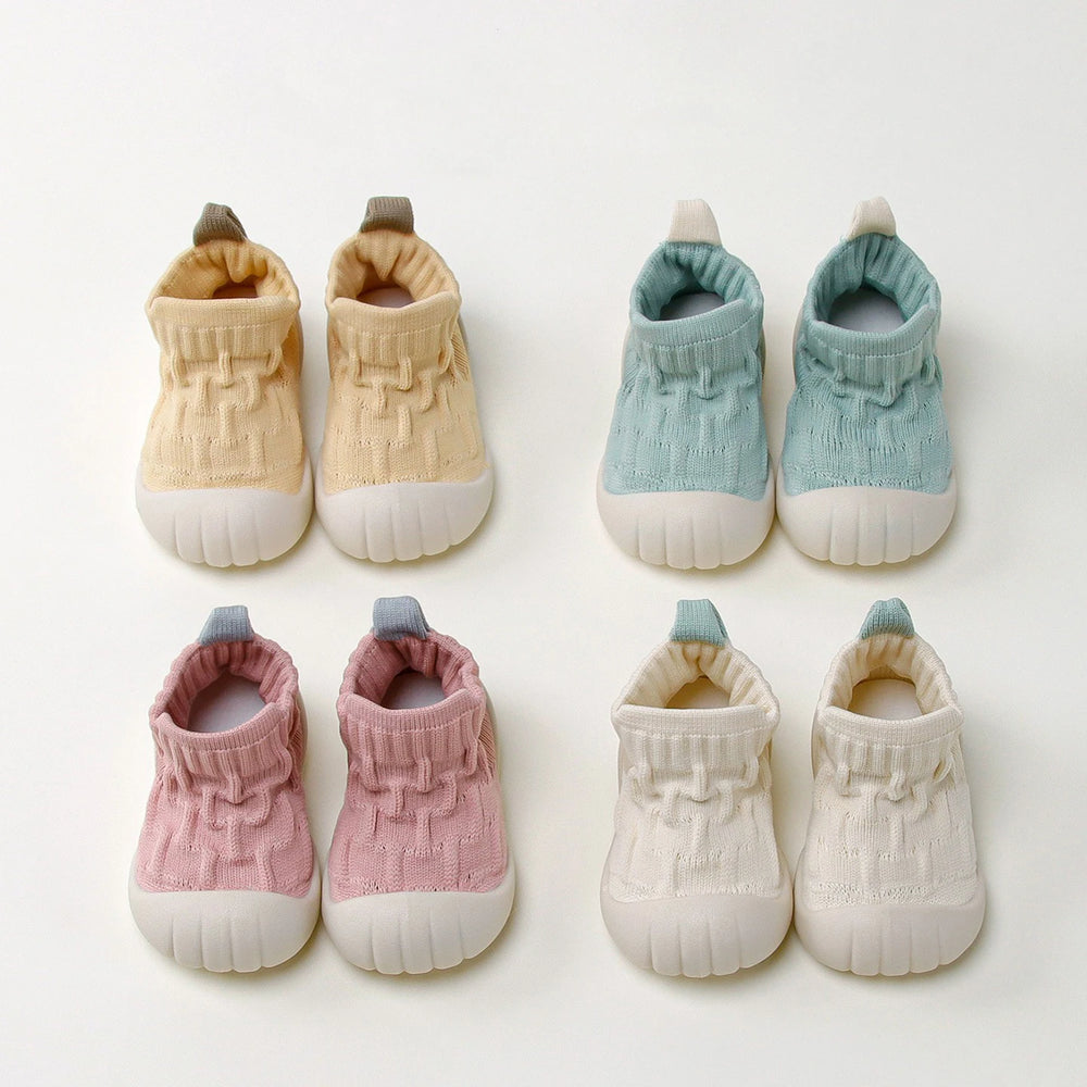 Tênis Meia Infantil Antiderrapante KickBaby Conforto Cano Alto - Varialle