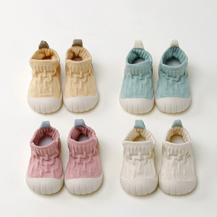 Tênis Meia Infantil Antiderrapante KickBaby Conforto Cano Alto - Varialle