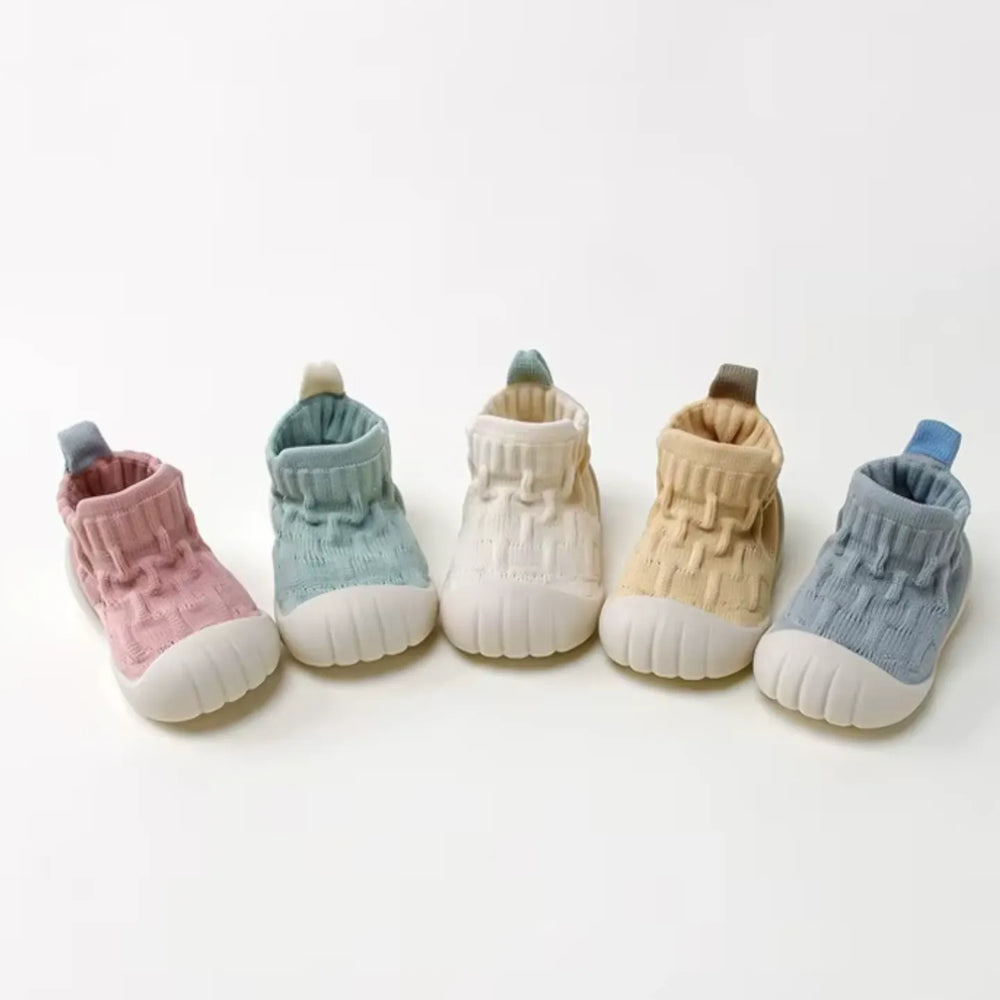 Tênis Meia Infantil Antiderrapante KickBaby Conforto Cano Alto - Varialle