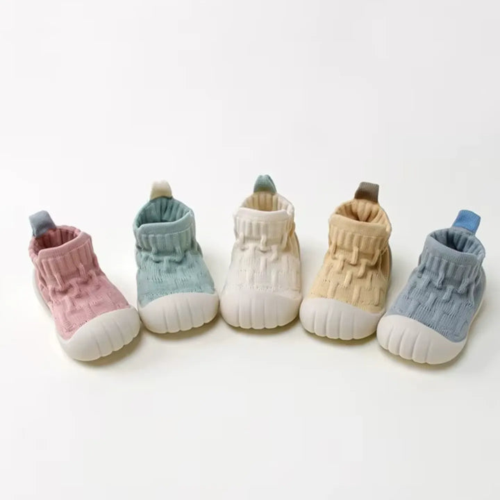 Tênis Meia Infantil Antiderrapante KickBaby Conforto Cano Alto - Varialle