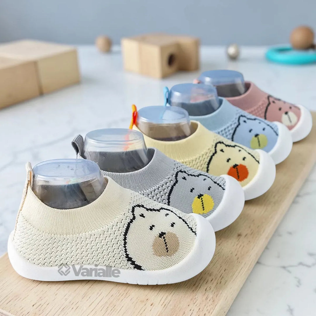Tênis Infantil Respirável Antiderrapante KickBaby Ursinho - Varialle