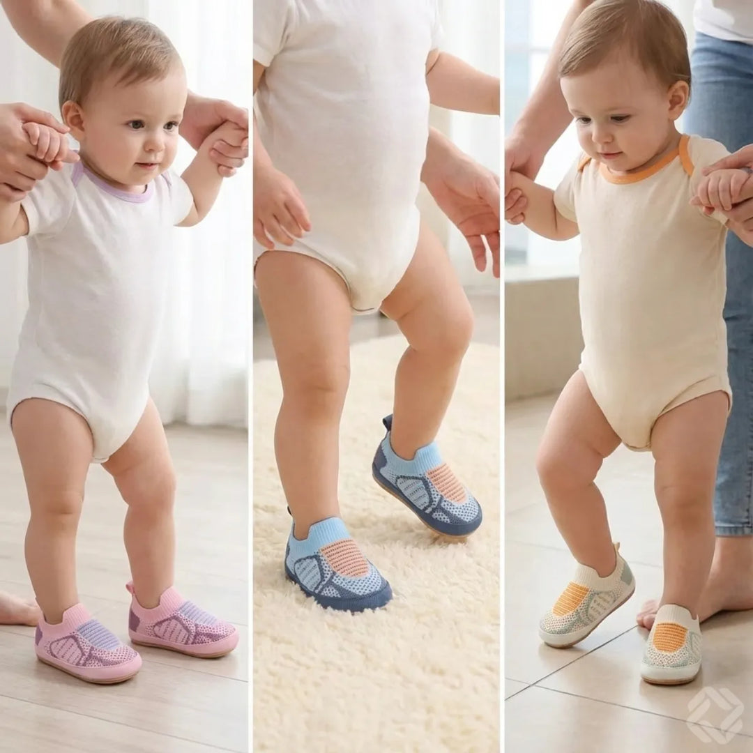 Tênis Infantil Respirável Antiderrapante KickBaby Mini