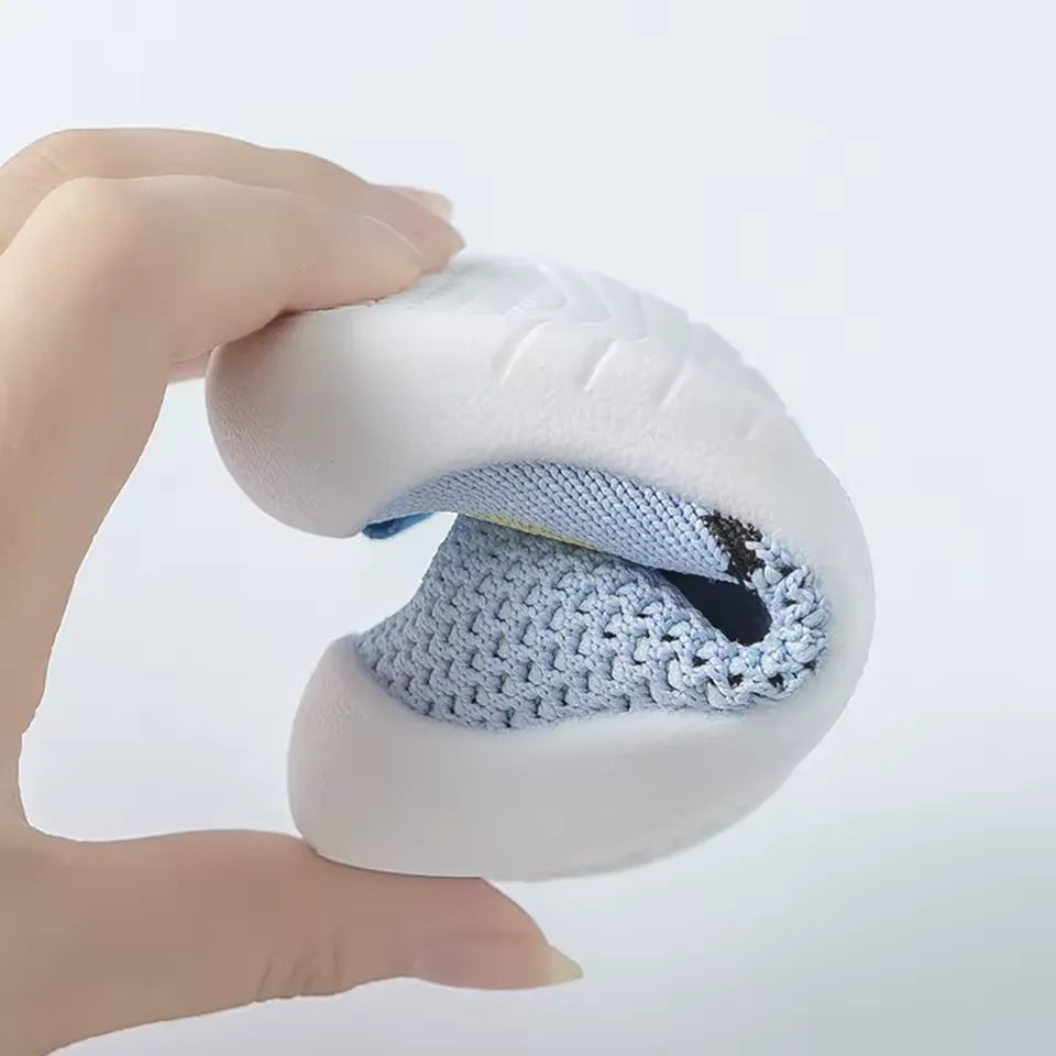 Tênis Infantil Respirável Antiderrapante KickBaby Ursinho