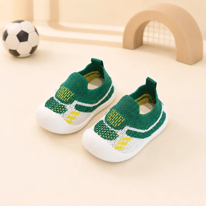 Tênis Meia Infantil Antiderrapante KickBaby Brasileirinho | Varialle