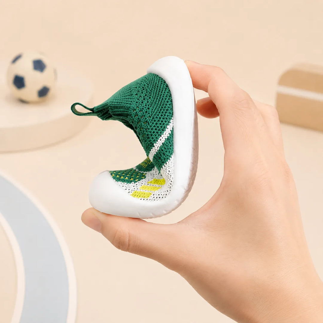 Tênis Meia Infantil Antiderrapante KickBaby Brasileirinho | Varialle