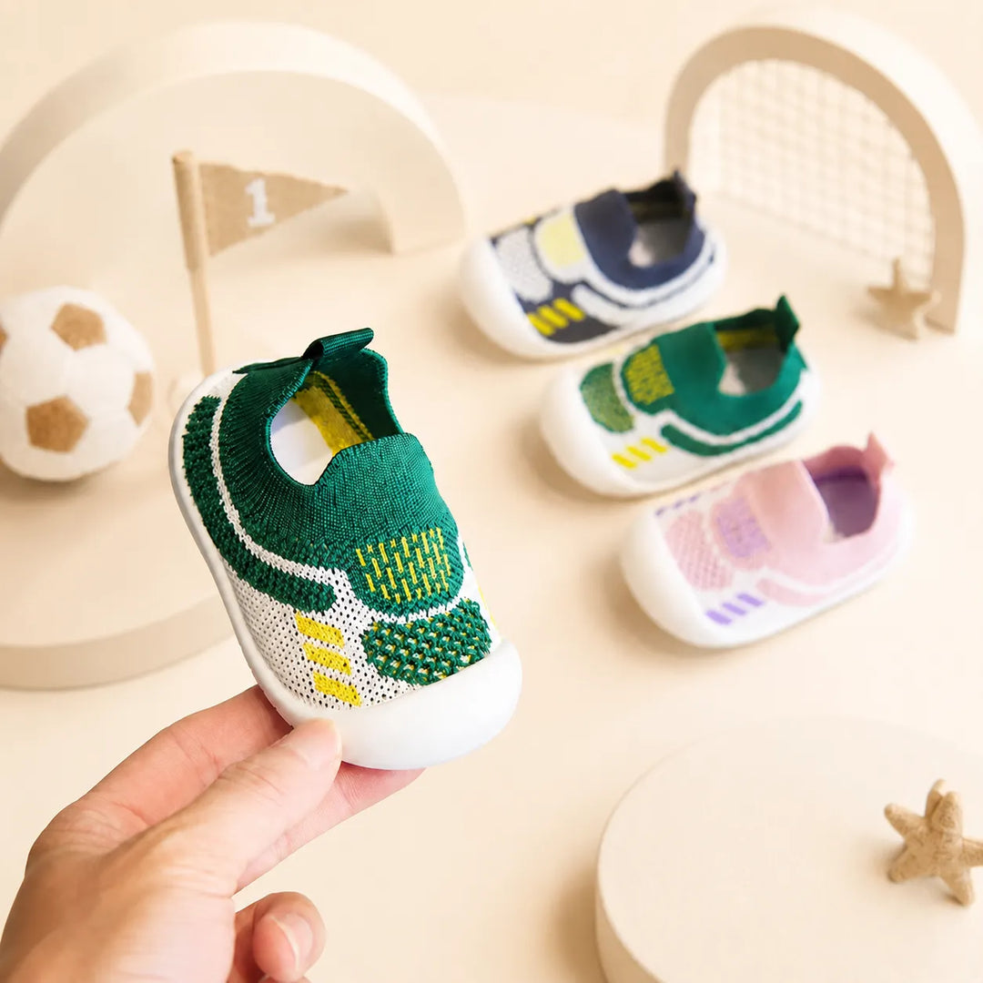 Tênis Meia Infantil Antiderrapante KickBaby Brasileirinho | Varialle