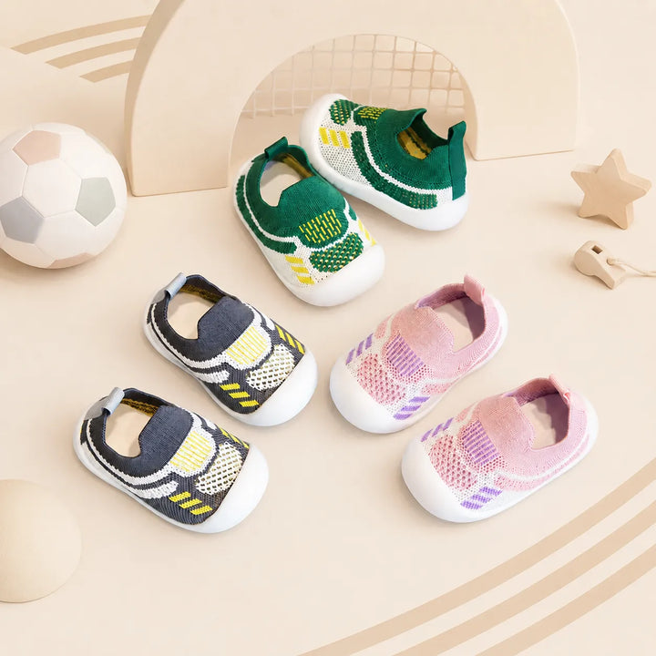Tênis Meia Infantil Antiderrapante KickBaby Brasileirinho | Varialle