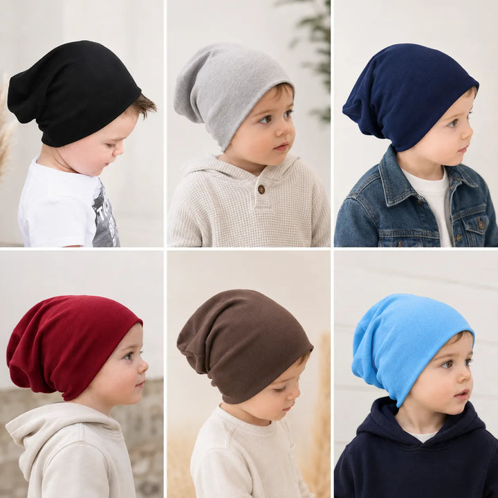 Touca Infantil Estilo Gorro com Gola de Pescoço (Unissex) Varialle