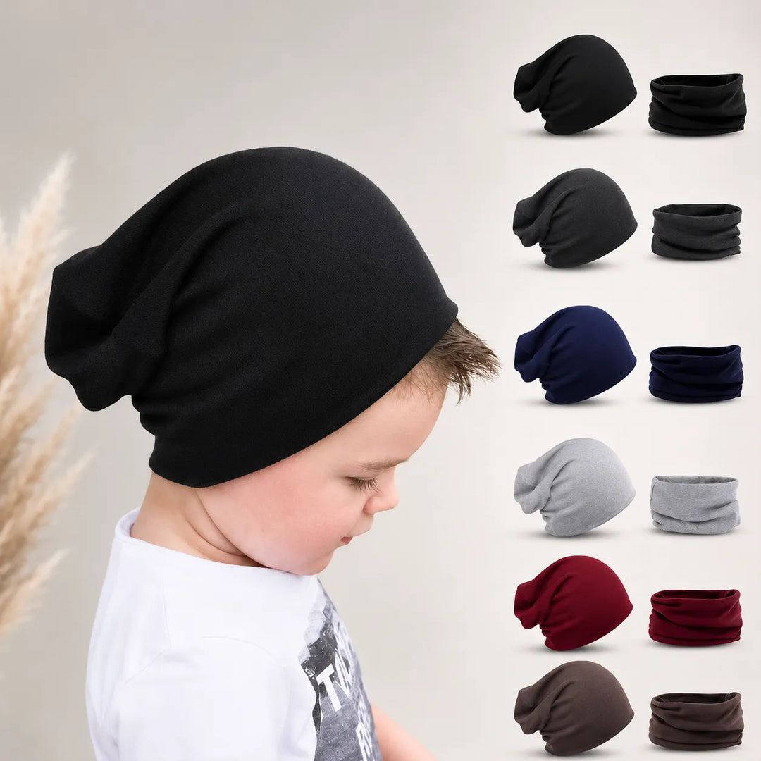 Touca Infantil Estilo Gorro com Gola de Pescoço (Unissex) Varialle