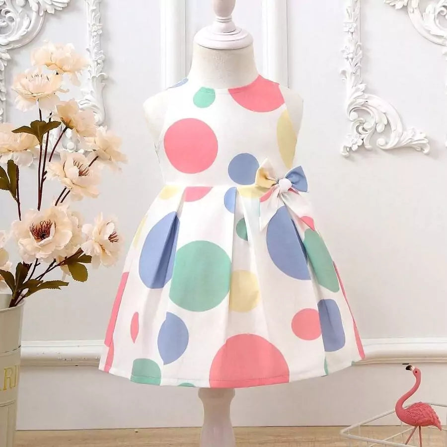 Vestido Infantil Doce Colorê 3 Meses a 3 Anos