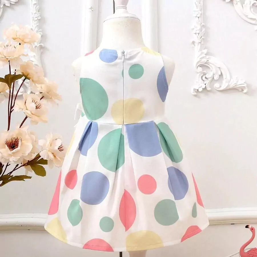 Vestido Infantil Doce Colorê 3 Meses a 3 Anos