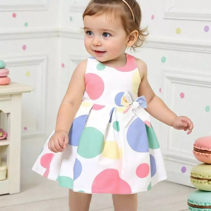 Vestido Infantil Doce Colorê 3 Meses a 3 Anos