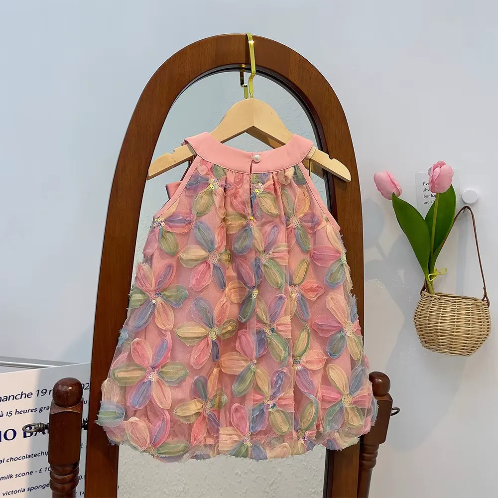 Vestido Infantil Jardim dos Sonhos 3 a 7 Anos_Varialle