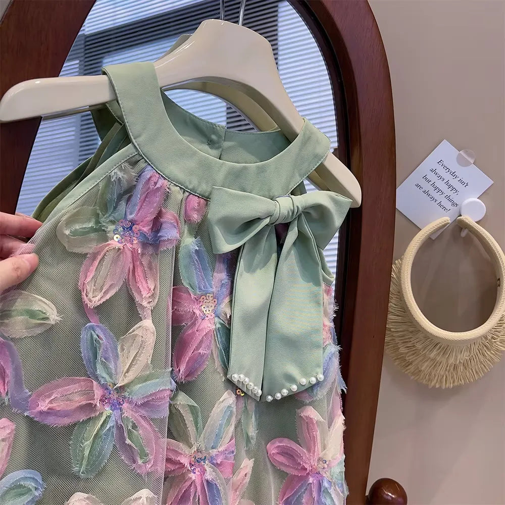 Vestido Infantil Jardim dos Sonhos 3 a 7 Anos_Varialle