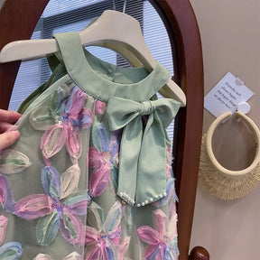 Vestido Infantil Jardim dos Sonhos 3 a 7 Anos_Varialle