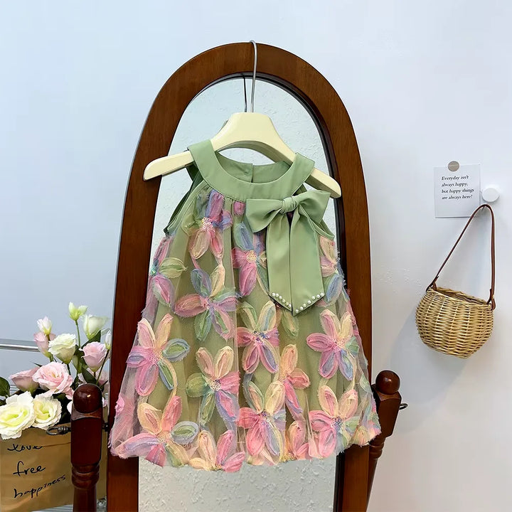 Vestido Infantil Jardim dos Sonhos 3 a 7 Anos_Varialle