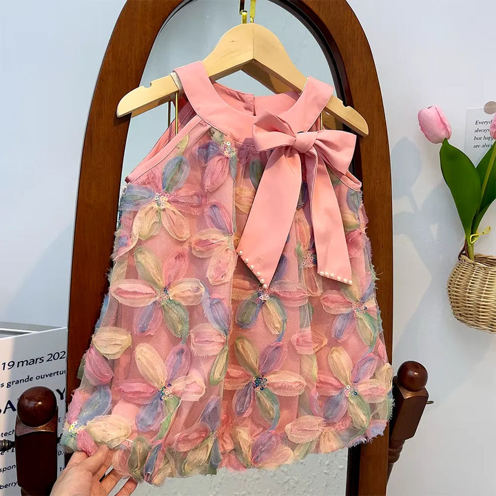 Vestido Infantil Jardim dos Sonhos 3 a 7 Anos_Varialle