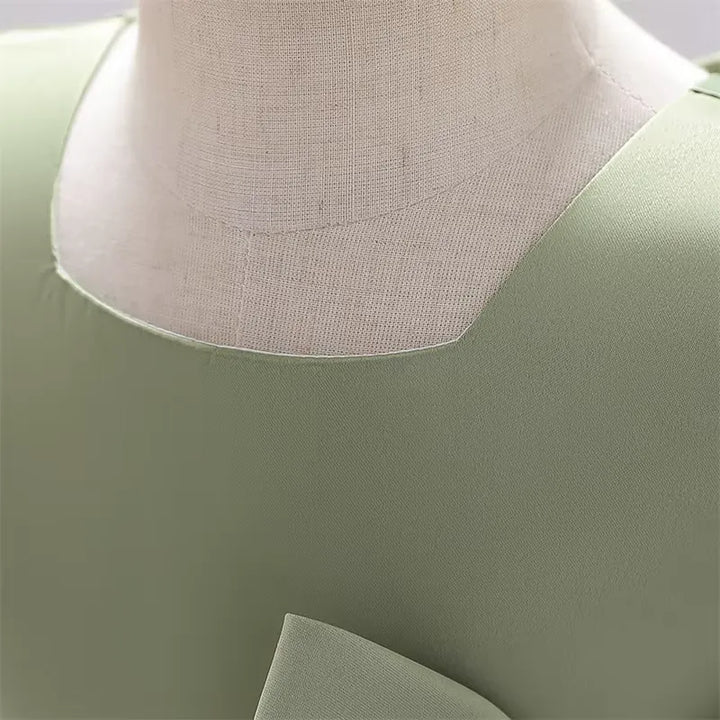 Vestido Infantil com Laço para Festas 3 Meses a 10 Anos Varialle