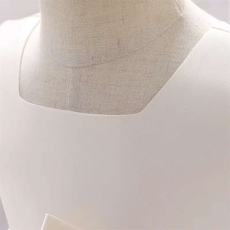 Vestido Infantil com Laço para Festas 3 Meses a 10 Anos Varialle