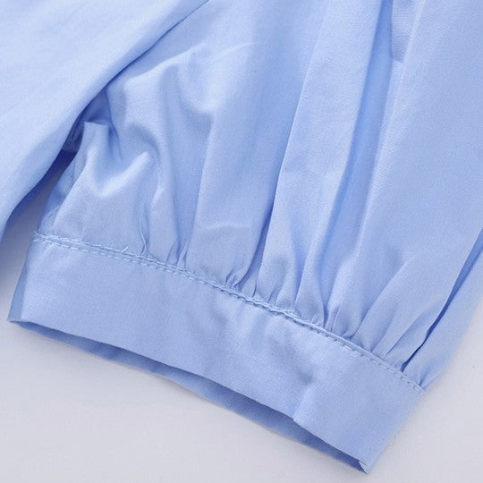 Vestido Infantil de Algodão com Estampa de Coelho 3 a 7 Anos Varialle