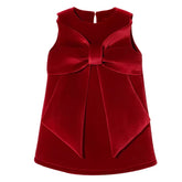 Vestido Infantil de Festa em Veludo Amorella - 1 a 8 Anos Varialle